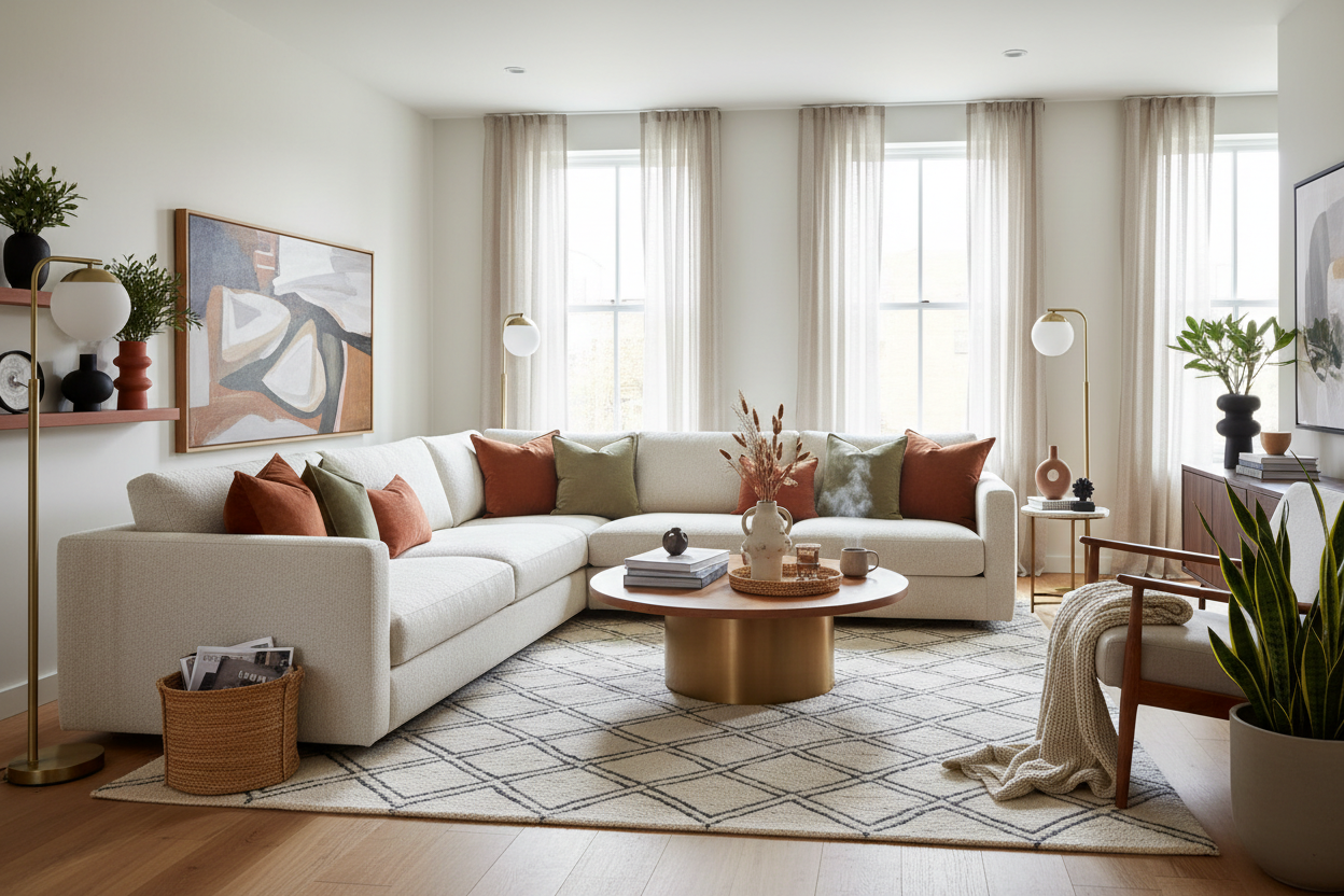 casa interior lujo no tan lujo