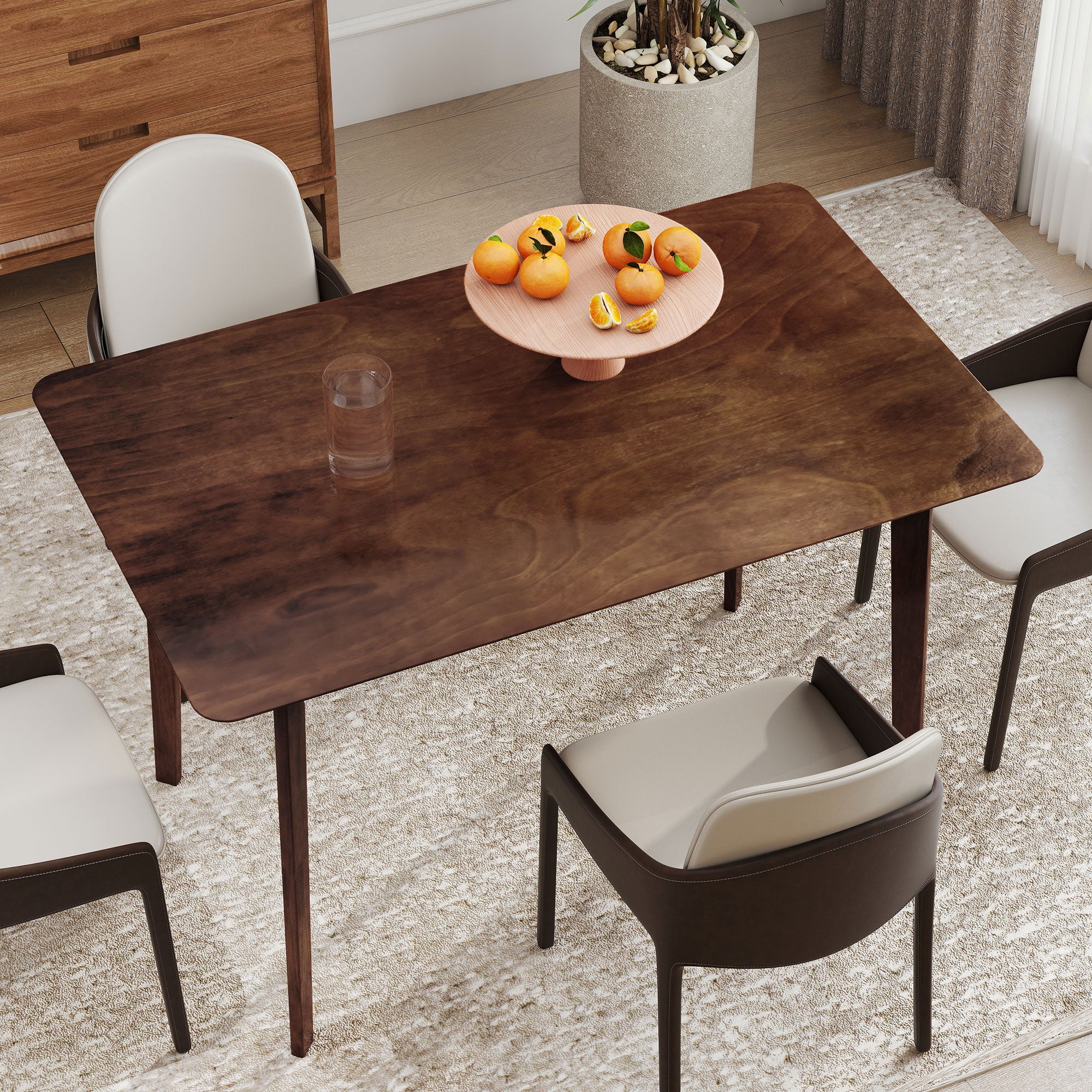 47.2" Rectangle Dining Table for 4