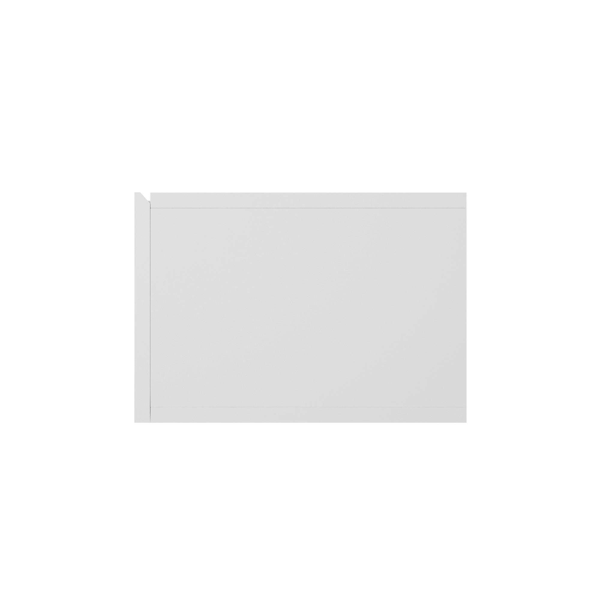 Floating TV Stand Wall Mounted With 16 Color LEDs, Modern TV Stand,Floating TV Cabinet Entertainment Center For 55 60 65 Inch TV,White