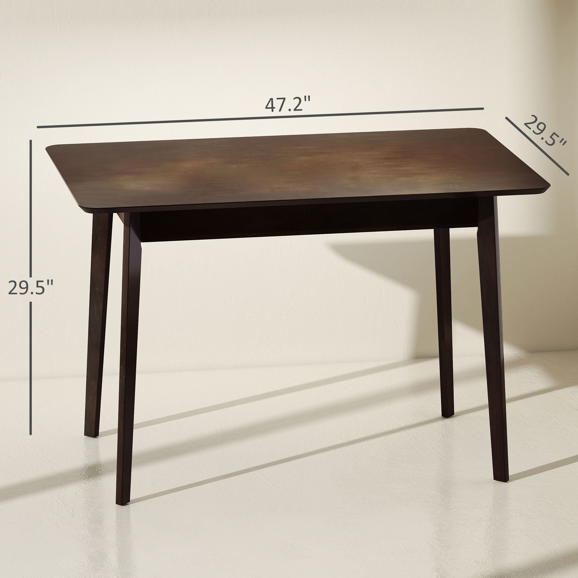47.2" Rectangle Dining Table for 4