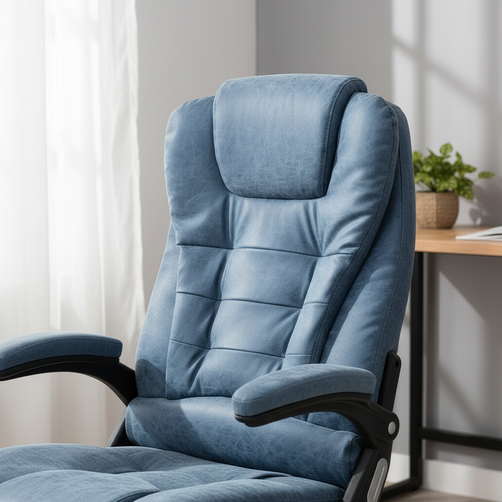 Detalle de tapicería y acolchado premium