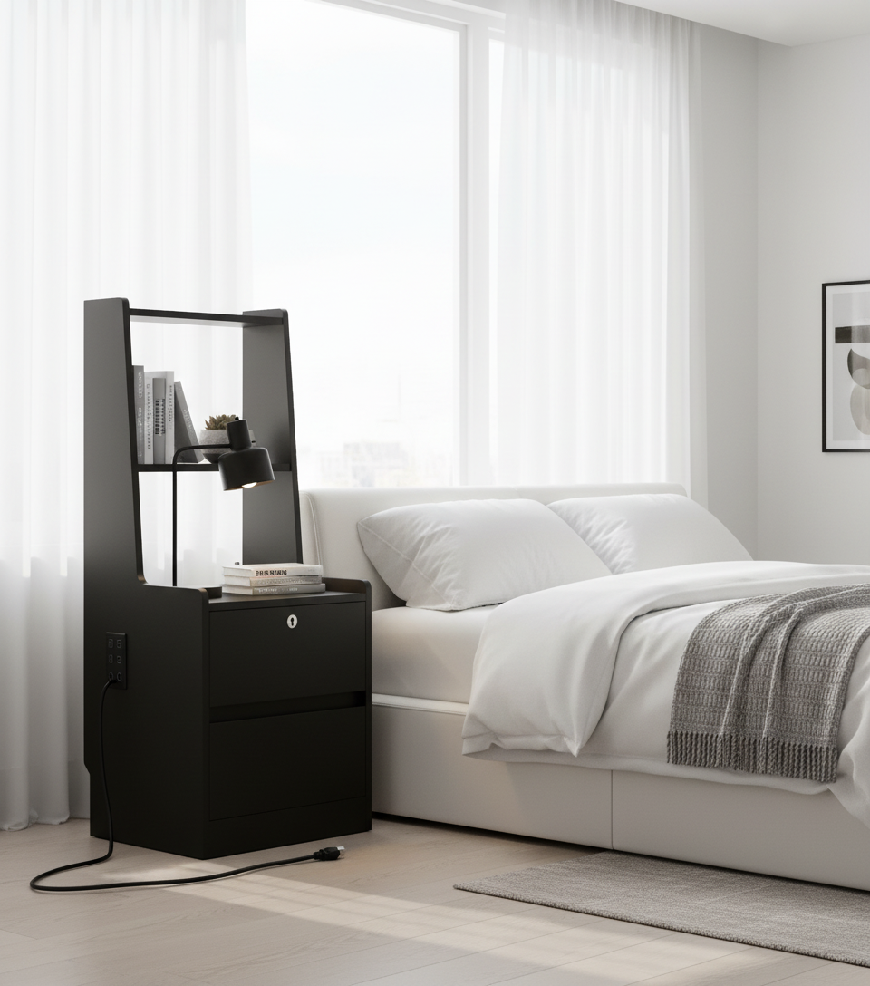 Smart Nightstand - Front View