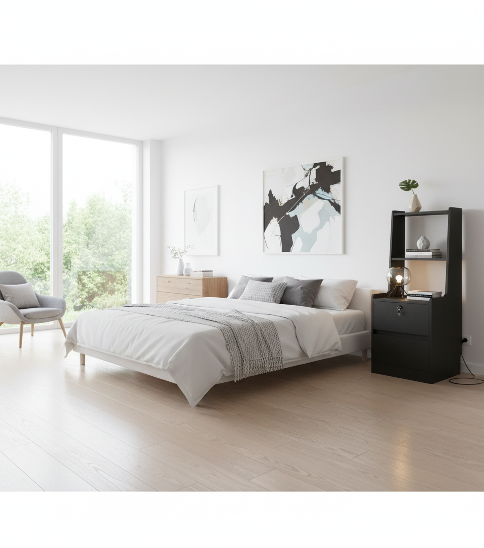 Smart Nightstand - Room View