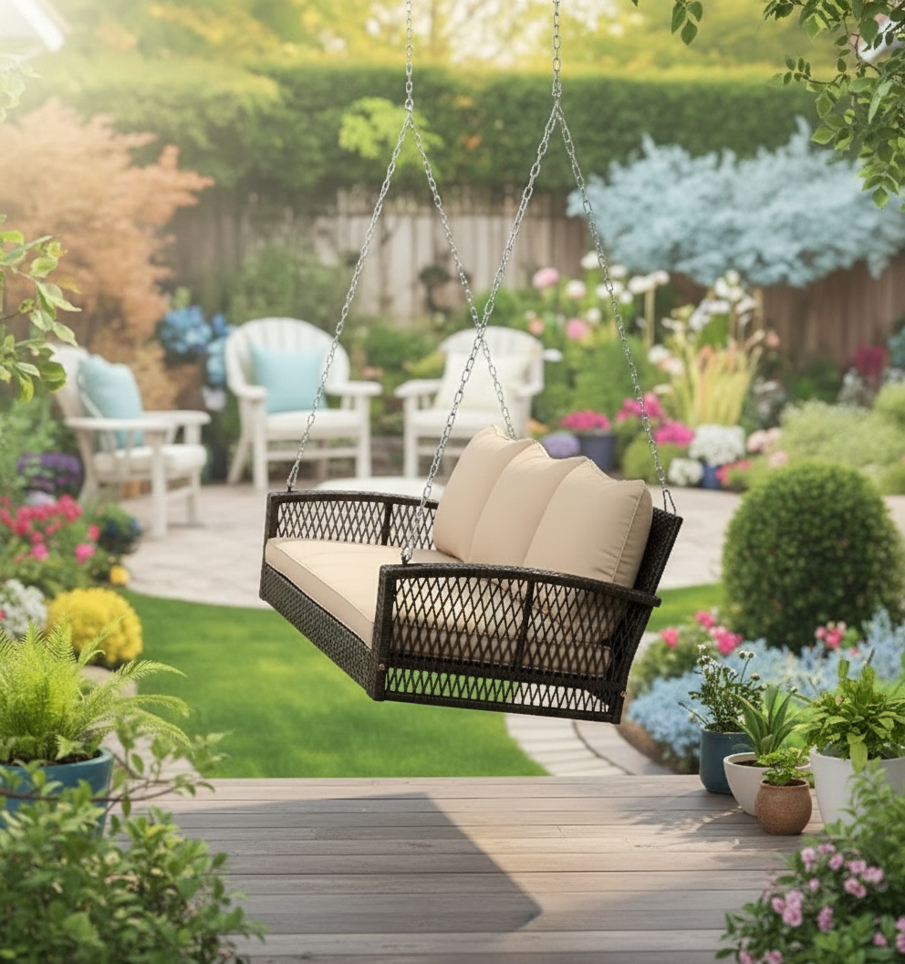 Porch Swing - Angle View