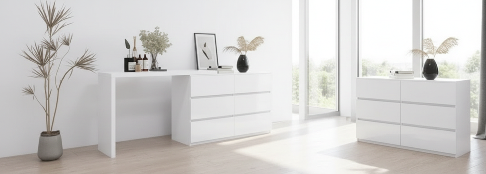 6-Drawer Dresser - Front View