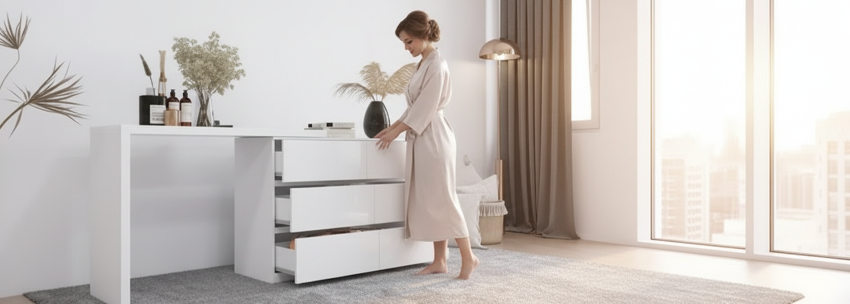 6-Drawer Dresser - Lifestyle