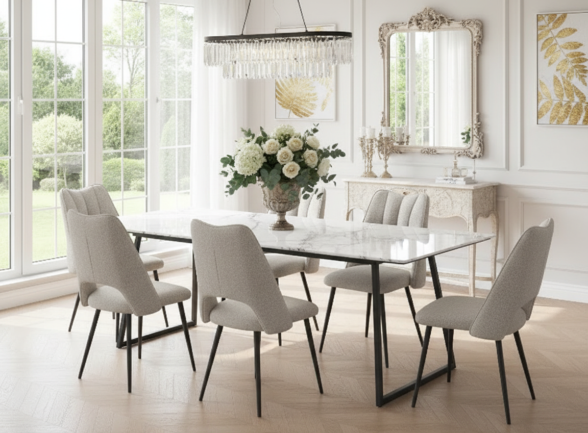 Dining Chair Set - Elegant View