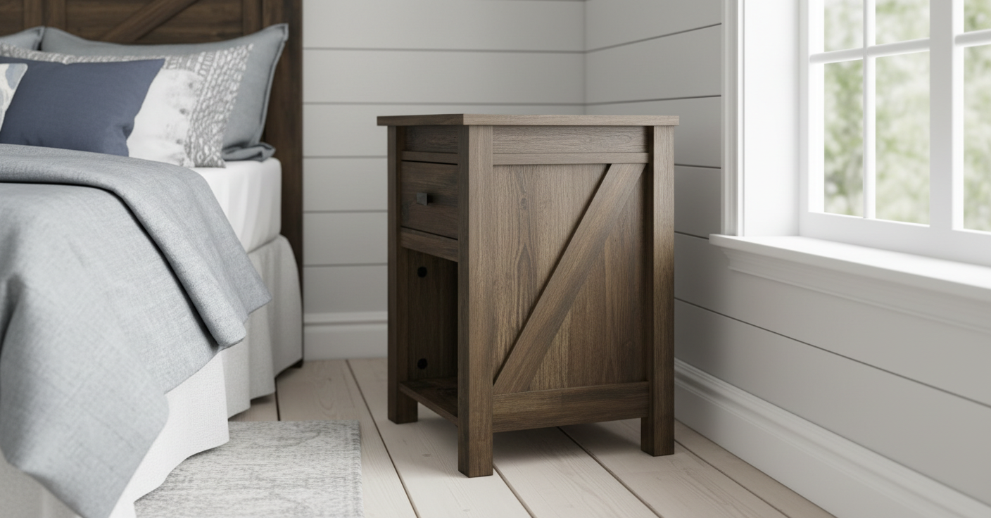 Farmington Nightstand - Side View
