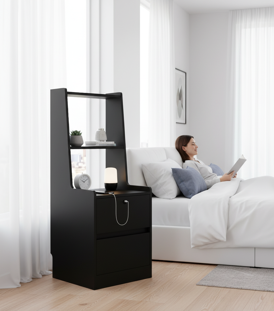 Smart Nightstand - Lifestyle