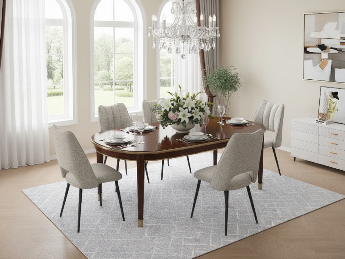 Dining Chair Set - Corner View