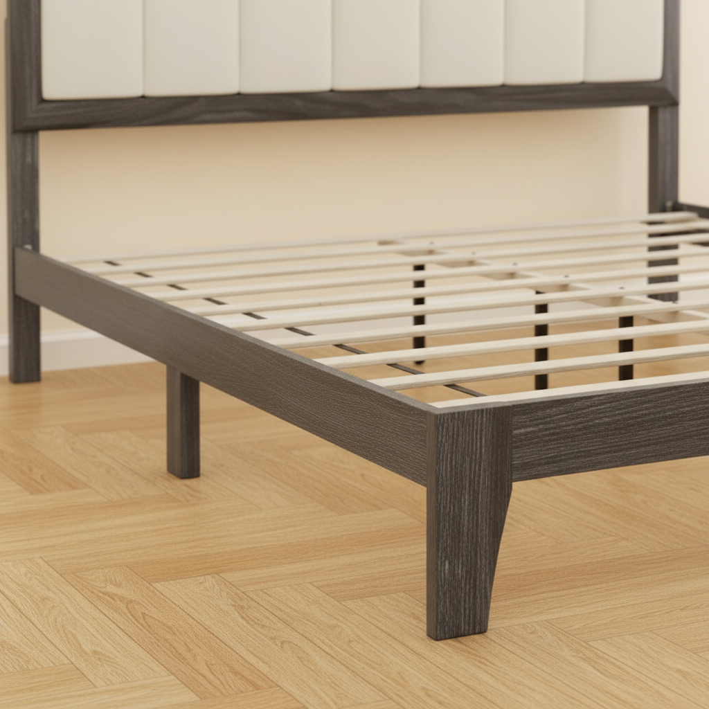 Queen Platform Bed - Detail