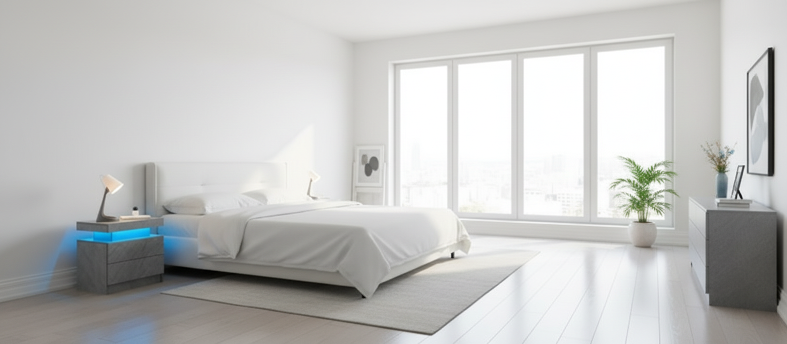 LED Nightstand - Room View