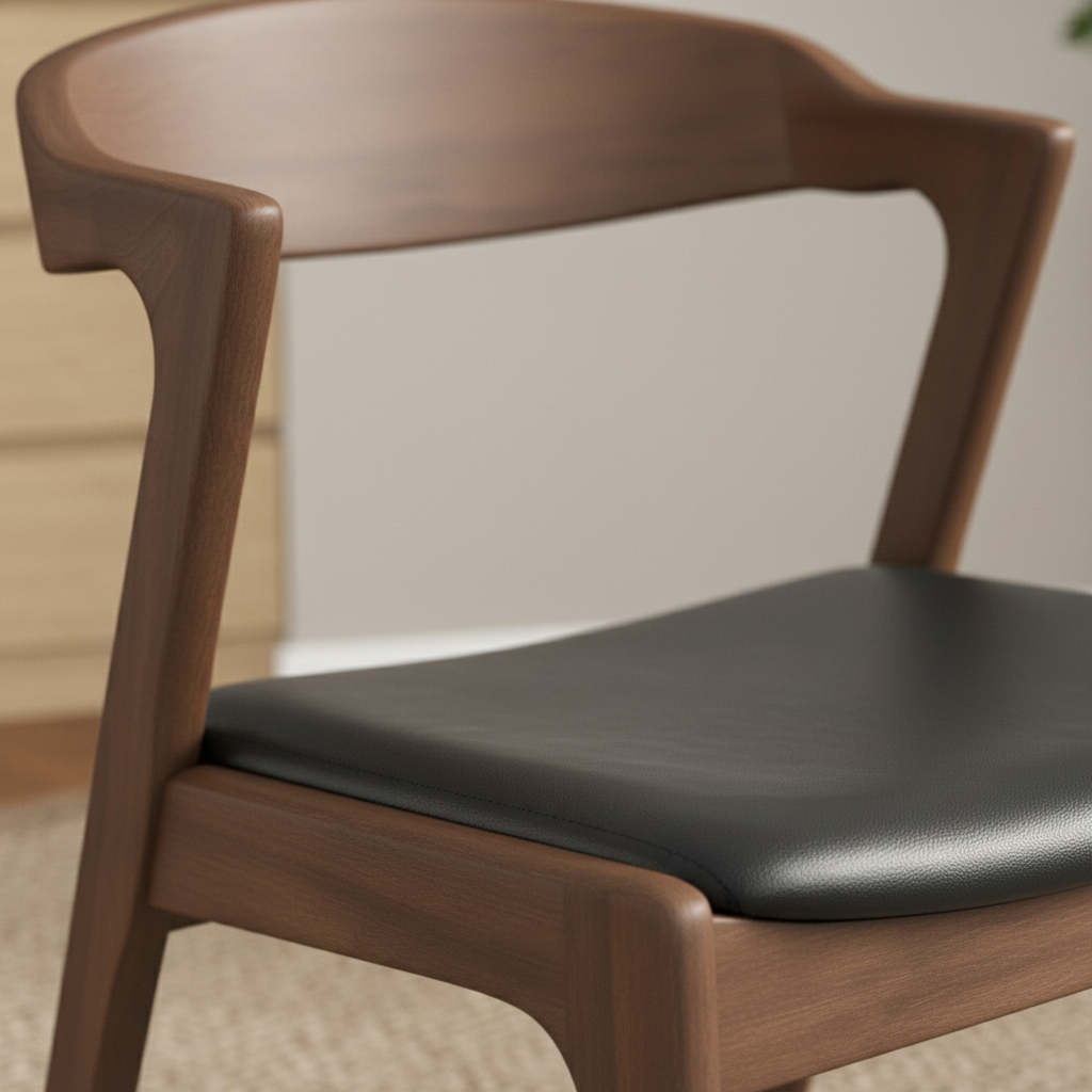 Leather & Walnut Details