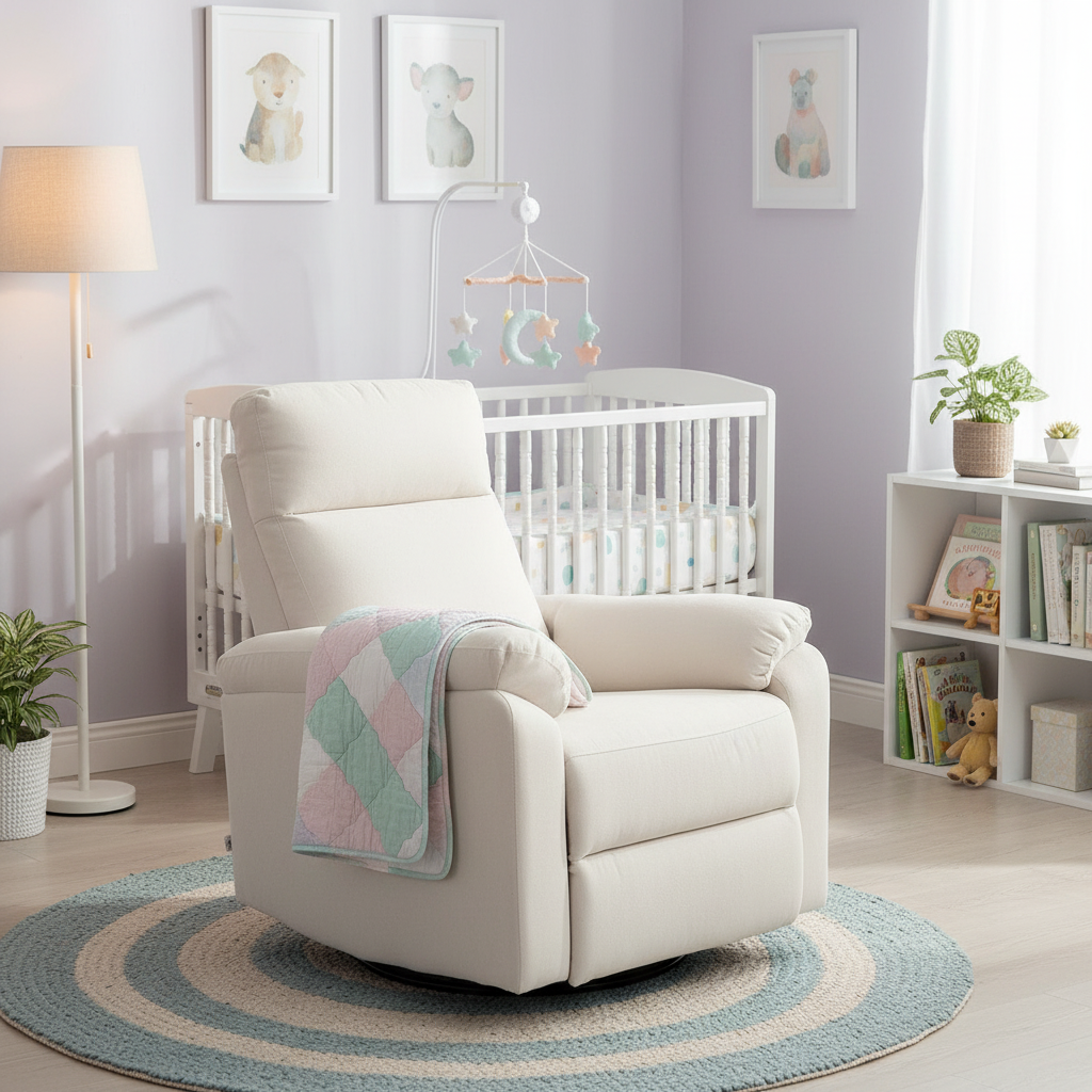 Peaceful Nursery Rocking Chair