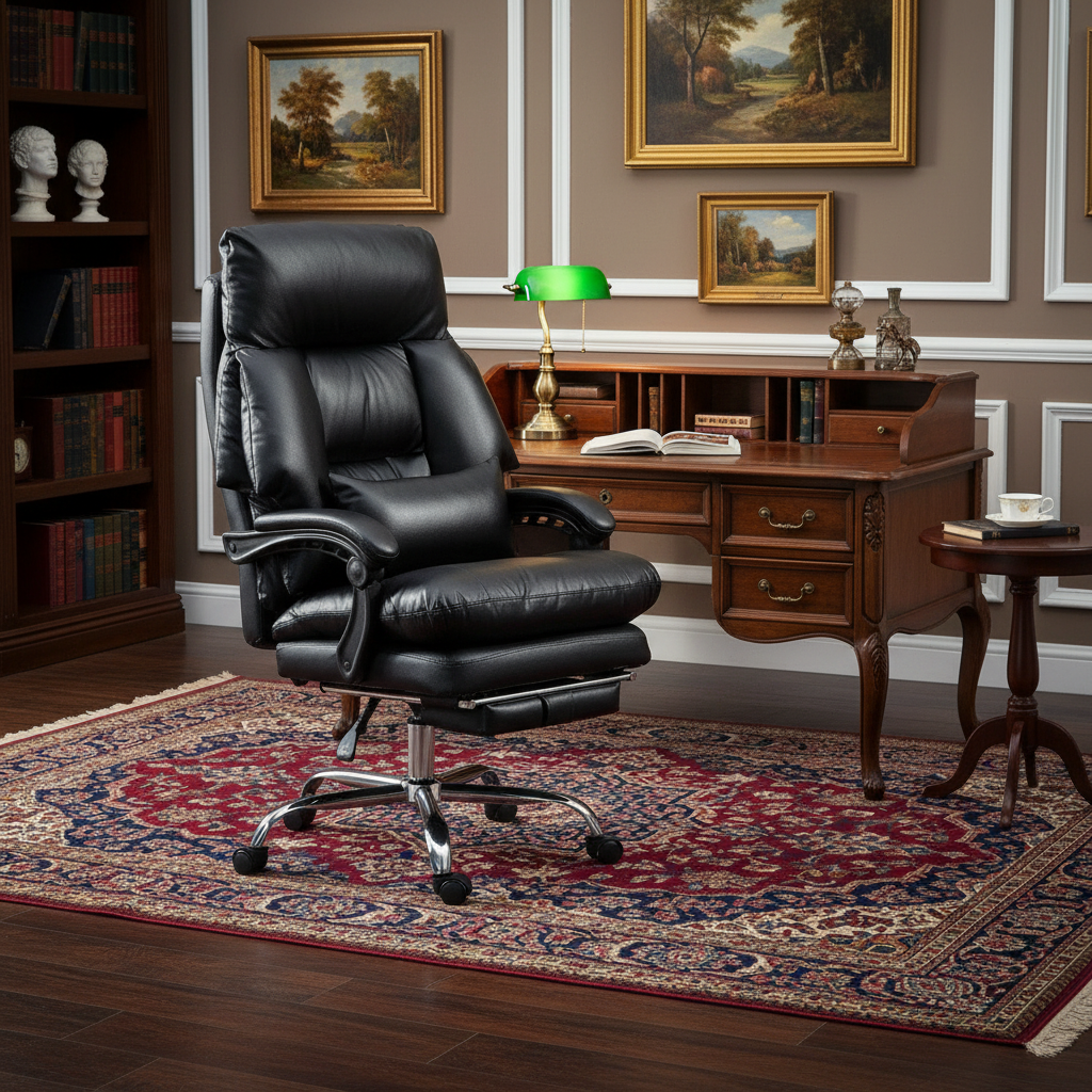 Silla en estudio tradicional sofisticado