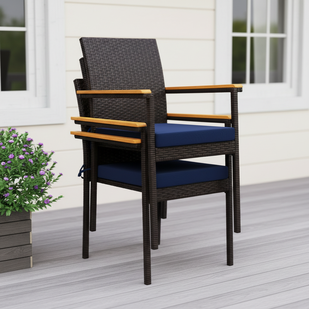 Space-Saving Stackable Design